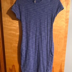 lululemon athletica Heathered Blue Mini Dress